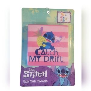 Disney Stitch 5 Pack Bath Treads